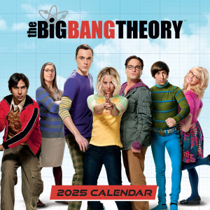 The Big Bang Theory - 2025 Square Calendar i gruppen MERCHANDISE / Merch / Nyheter / TV-serie hos Bengans Skivbutik AB (5563920)