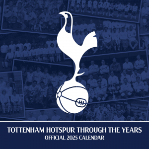 Tottenham Hotspur  - Legends 2025 Square Calendar i gruppen MERCHANDISE / Merch / Nyheter / Sport hos Bengans Skivbutik AB (5563928)