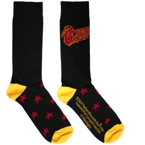 David Bowie - Stars Uni Bl Socks (Eu 39-45) i gruppen MERCHANDISE / Merch / Pop-Rock hos Bengans Skivbutik AB (5564494)