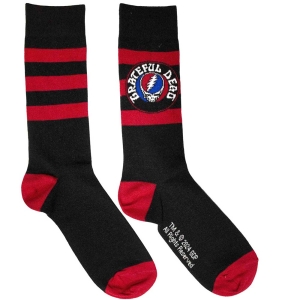 Grateful Dead - Steal Your Face Logo Bl Socks (Eu 39-45) i gruppen MERCHANDISE / Strumpor / Pop-Rock hos Bengans Skivbutik AB (5564495)