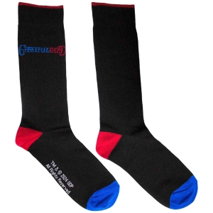 Grateful Dead - Logo Uni Bl Socks (Eu 39-45) i gruppen MERCHANDISE / Merch / Pop-Rock hos Bengans Skivbutik AB (5564497)