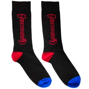 Grateful Dead - Vertical Mono Logo Bl Socks (Eu 39-45) i gruppen MERCHANDISE / Merch / Pop-Rock hos Bengans Skivbutik AB (5564500)