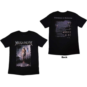 Megadeth - Countdown Uni Bl T-Shirt i gruppen MERCHANDISE / T-shirt / Hårdrock hos Bengans Skivbutik AB (5564549r)