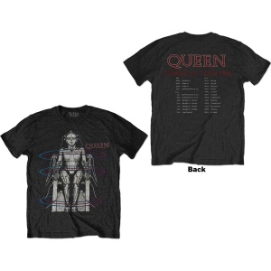 Queen - European Tour 1984 Uni Bl T-Shirt i gruppen MERCHANDISE / T-shirt / Pop-Rock hos Bengans Skivbutik AB (5564551r)