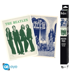 The Beatles - Set 2 Posters Chibi 52X38 - The Beatles i gruppen MERCHANDISE / Merch / Nyheter / Pop-Rock hos Bengans Skivbutik AB (5564634)