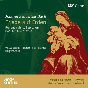 Vocalensemble Rastatt Les Favorite - J.S. Bach: Friede Auf Erden - Rekon i gruppen CD / Kommande / Klassiskt hos Bengans Skivbutik AB (5565217)