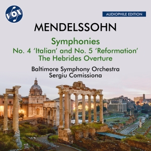 Baltimore Symphony Orchestra Sergi - Mendelssohn: Symphonies No. 4 & 5 i gruppen CD / Kommande / Klassiskt hos Bengans Skivbutik AB (5565340)