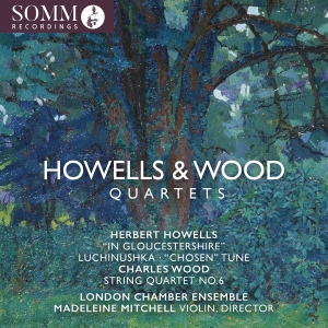 London Chamber Ensemble Madeleine - Howells & Wood: Quartets i gruppen CD / Kommande / Klassiskt hos Bengans Skivbutik AB (5565343)