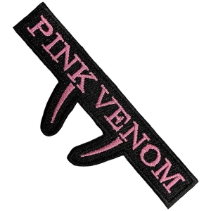 Blackpink - Pink Venom Woven Patch i gruppen MERCHANDISE / Merch / Nyheter / K-Pop hos Bengans Skivbutik AB (5565561)