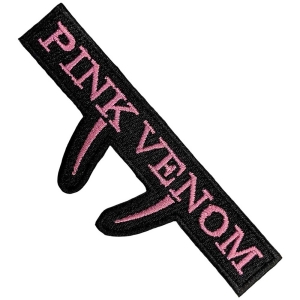 Blackpink - Pink Venom Woven Patch i gruppen MERCHANDISE / Tygmärke / K-Pop hos Bengans Skivbutik AB (5565561)