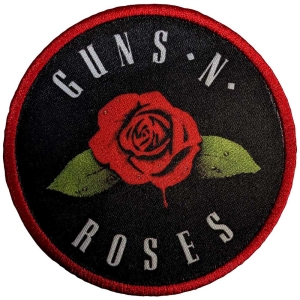 Guns N Roses - Rose Printed Patch i gruppen MERCHANDISE / Merch / Hårdrock hos Bengans Skivbutik AB (5565581)