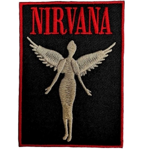 Nirvana - Angelic Woven Patch i gruppen MERCHANDISE / Merch / Nyheter / Pop-Rock hos Bengans Skivbutik AB (5565600)