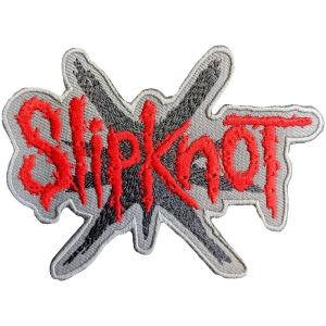 Slipknot - 9-Point Star Woven Patch i gruppen MERCHANDISE / Merch / Hårdrock hos Bengans Skivbutik AB (5565602)