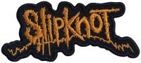 Slipknot - Patch Orange Logo (9,8 X 4,3 Cm) i gruppen MERCHANDISE / Tygmärke / Hårdrock hos Bengans Skivbutik AB (5565603)