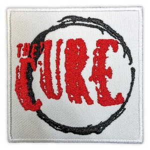 The Cure - Circle Logo Woven Patch i gruppen MERCHANDISE / Merch / Nyheter / Pop-Rock hos Bengans Skivbutik AB (5565604)