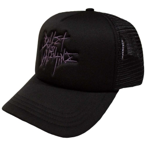 Bullet For My Valentine - Purple Logo Bl Mesh-Back Cap i gruppen MERCHANDISE / Merch / Nyheter / Hårdrock hos Bengans Skivbutik AB (5565631)