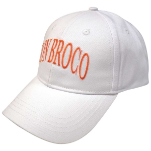 Don Broco - Orange Logo Wht Baseball Cap i gruppen MERCHANDISE / Merch / Nyheter / Hårdrock hos Bengans Skivbutik AB (5565633)