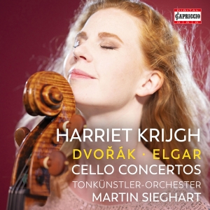 Harriet Krijgh Tonkunstler-Orchest - Dvorak & Elgar: Cello Concertos i gruppen CD / Kommande / Klassiskt hos Bengans Skivbutik AB (5565743)