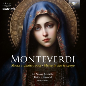 Le Nuove Musiche Krijn Koetsveld - Monteverdi: Messa A Quatro Voci, Me i gruppen VINYL / Kommande / Klassiskt hos Bengans Skivbutik AB (5565753)