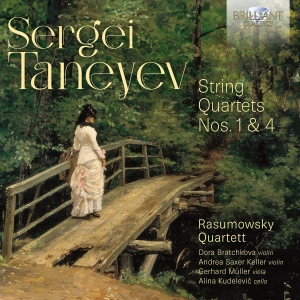 Rasumowsky Quartet - Taneyev: String Quartets Nos. 1 & 4 i gruppen CD / Kommande / Klassiskt hos Bengans Skivbutik AB (5565762)