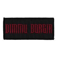 Dimmu Borgir - Patch - Logo (Red) i gruppen MERCHANDISE / Accessoarer / Kommande / Hårdrock hos Bengans Skivbutik AB (5565851)