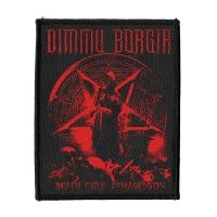 Dimmu Borgir - Patch - Death Cult Armageddon (Red) i gruppen MERCHANDISE / Accessoarer / Kommande / Hårdrock hos Bengans Skivbutik AB (5565856)