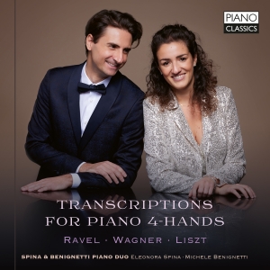 Spina & Benignetti Piano Duo - Ravel, Wagner & Liszt: Transcriptio i gruppen CD / Kommande / Klassiskt hos Bengans Skivbutik AB (5565909)