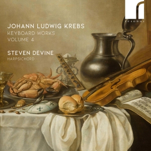 Steven Devine - Krebs: Keyboard Works, Vol. 4 i gruppen CD / Kommande / Klassiskt hos Bengans Skivbutik AB (5565919)