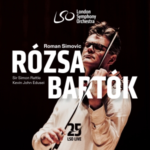 Roman Simovic Sir Simon Rattle Ke - Rózsa/Bartók: Violin Concertos i gruppen MUSIK / SACD / Kommande / Klassiskt hos Bengans Skivbutik AB (5565935)