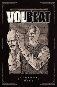 Volbeat - Servant Of The Mind Poster i gruppen MERCHANDISE / Merch / Hårdrock hos Bengans Skivbutik AB (5566026)