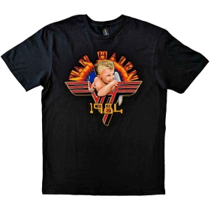 Van Halen - Cherub 84 Uni Bl T-Shirt i gruppen MERCHANDISE / T-shirt / Nyheter / Hårdrock hos Bengans Skivbutik AB (5566077r)