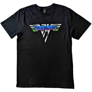 Van Halen - Original Logo Uni Bl T-Shirt i gruppen MERCHANDISE / T-shirt / Nyheter / Hårdrock hos Bengans Skivbutik AB (5566078r)