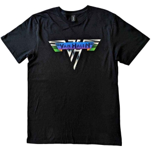 Van Halen - Original Logo Uni Bl T-Shirt i gruppen MERCHANDISE / T-shirt / Hårdrock hos Bengans Skivbutik AB (5566078r)