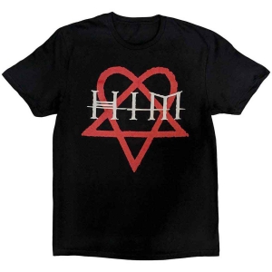 Him - Heartagram Uni Bl T-Shirt i gruppen MERCHANDISE / T-shirt / Nyheter / Hårdrock hos Bengans Skivbutik AB (5566144r)