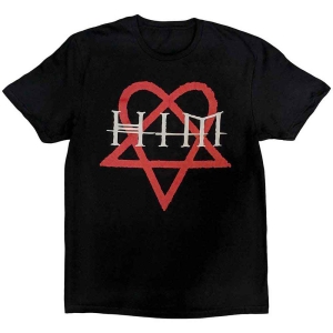 Him - Heartagram Uni Bl T-Shirt i gruppen MERCHANDISE / T-shirt / Hårdrock hos Bengans Skivbutik AB (5566144r)