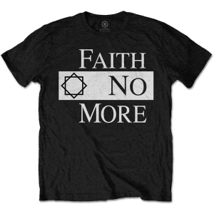 Faith No More - Classic Logo V2 Uni Bl T-Shirt i gruppen MERCHANDISE / T-shirt / Nyheter / Hårdrock hos Bengans Skivbutik AB (5566332r)