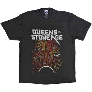 Queens Of The Stone Age - Meteor Shower Uni Char T-Shirt i gruppen MERCHANDISE / T-shirt / Hårdrock hos Bengans Skivbutik AB (5566337r)