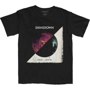 Shinedown - Planet Zero Album Uni Bl T-Shirt i gruppen MERCHANDISE / T-shirt / Nyheter / Pop-Rock hos Bengans Skivbutik AB (5566338r)