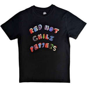 Red Hot Chili Peppers - Colourful Letters Uni Bl T-Shirt i gruppen MERCHANDISE / T-shirt / Pop-Rock hos Bengans Skivbutik AB (5566721r)