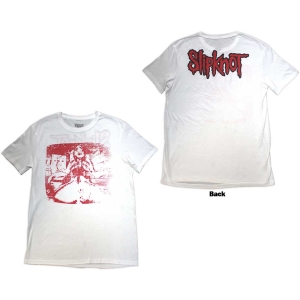 Slipknot - Chair Graphic Uni Wht T-Shirt i gruppen MERCHANDISE / T-shirt / Hårdrock hos Bengans Skivbutik AB (5566725r)