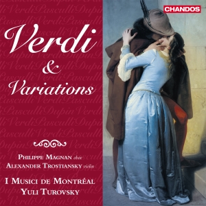 Phillipe Magnan Alexander Trostian - Verdi & Variations (Lp) i gruppen VINYL / Klassiskt hos Bengans Skivbutik AB (5566742)