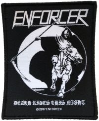 Enforcer - Patch Death Rides This Night (10 X i gruppen MERCHANDISE / Accessoarer / Kommande / Hårdrock hos Bengans Skivbutik AB (5566833)