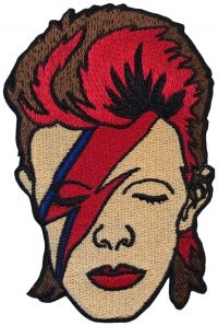 Bowie David - Patch Ziggy Face (9,3 X 6,2 Cm) i gruppen MERCHANDISE / Accessoarer / Kommande / Pop-Rock hos Bengans Skivbutik AB (5566834)