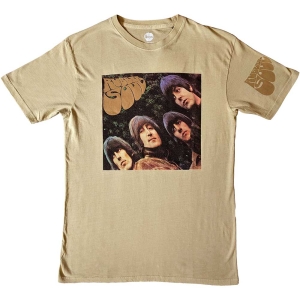 Beatles - Rubber Soul Us Uni Sand T-Shirt i gruppen MERCHANDISE / T-shirt / Nyheter / Pop-Rock hos Bengans Skivbutik AB (5566995r)