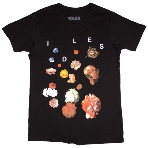 Idles - Flowers Uni Bl T-Shirt i gruppen MERCHANDISE / T-shirt / Pop-Rock hos Bengans Skivbutik AB (5567002r)