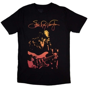 Stevie Ray Vaughan - Signature Uni Bl T-Shirt i gruppen MERCHANDISE / T-shirt / Nyheter / Blues hos Bengans Skivbutik AB (5567010r)