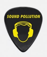 Sound Pollution - Plektrum / Pick Black - Sp Logo i gruppen MERCHANDISE / Accessoarer / Hårdrock hos Bengans Skivbutik AB (5567030)