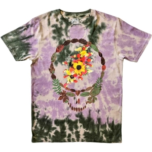 Grateful Dead - Dead Leaves & .. Natrl Dip-Dye T-Shirt i gruppen MERCHANDISE / T-shirt / Pop-Rock hos Bengans Skivbutik AB (5567282r)