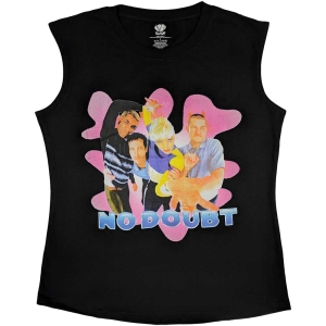 No Doubt - Horns Lady Bl Tank T-Shirt i gruppen MERCHANDISE / T-shirt / Pop-Rock hos Bengans Skivbutik AB (5567287r)