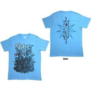 Slipknot - Tesf Band Uni Blue T-Shirt i gruppen MERCHANDISE / T-shirt / Hårdrock hos Bengans Skivbutik AB (5567289r)